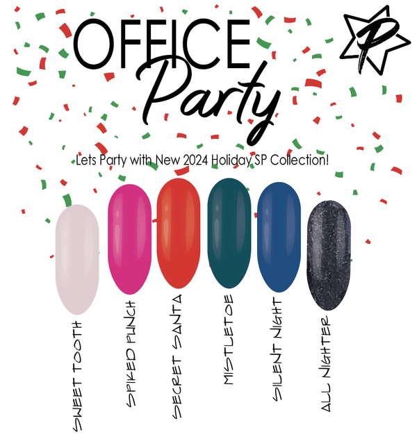 Holiday gel polish